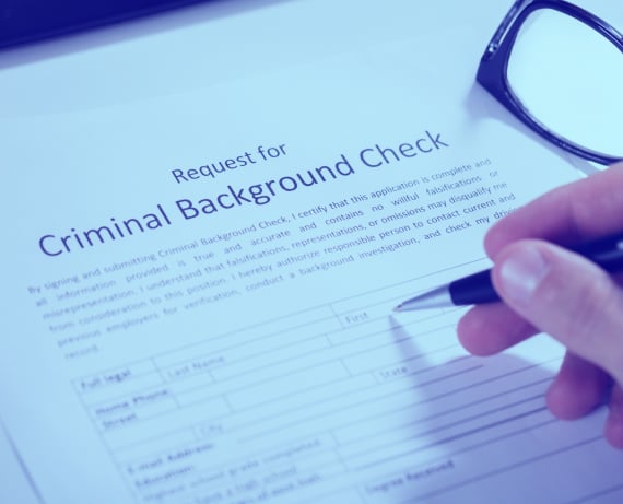 FBI Criminal Background Check Image