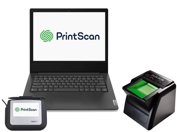 Print Scan Civil Live Scan System